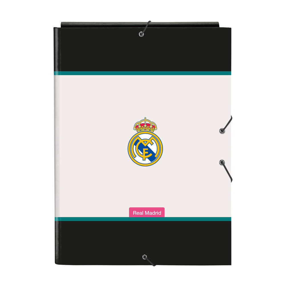 Real Madrid 26/27 A4 cardboard binder with flaps