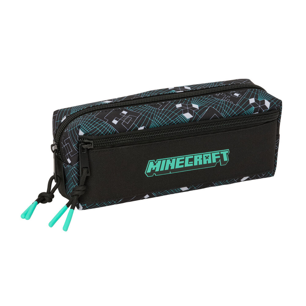 Minecraft Screen triple pencil case