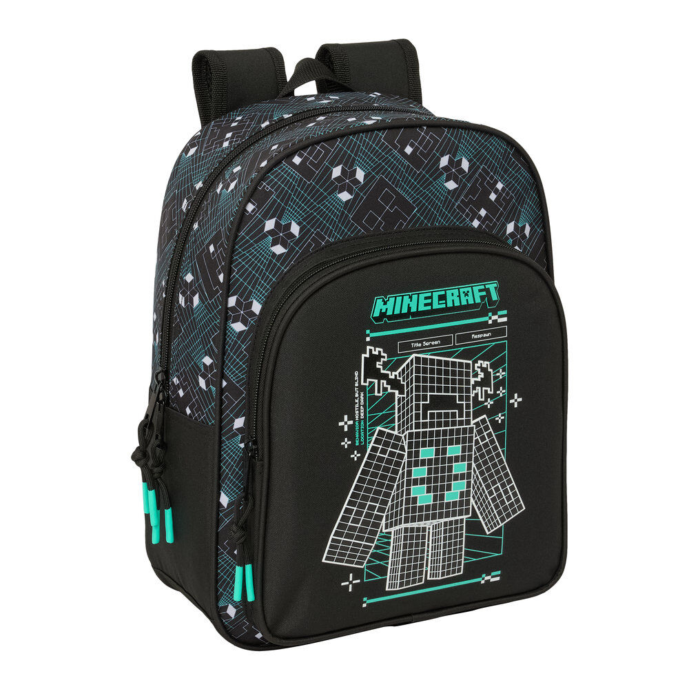 Minecraft Screen adaptable backpack 34cm
