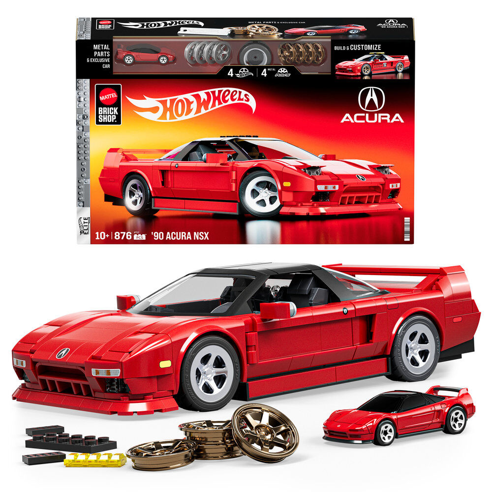 Hot Wheels Acura NSX Elite construction set