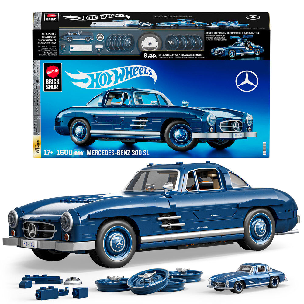 Hot Wheels Mercedes 300SL Premium construction set
