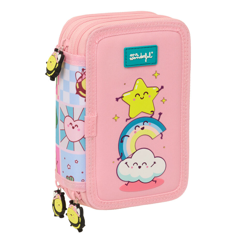 Mr. Wonderful Comic triple pencil case 37pcs