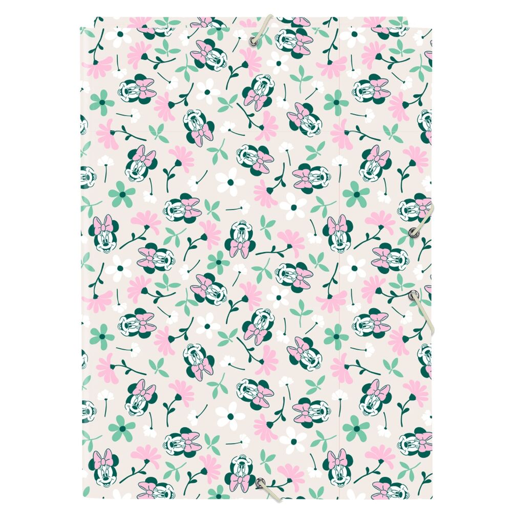 Disney Minnie Minty A4 cardboard binder with flaps