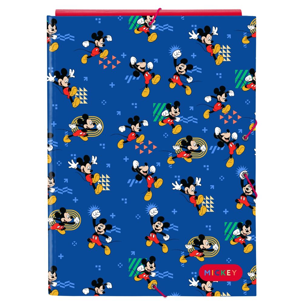 Disney Mickey Today A4 cardboard binder with flaps