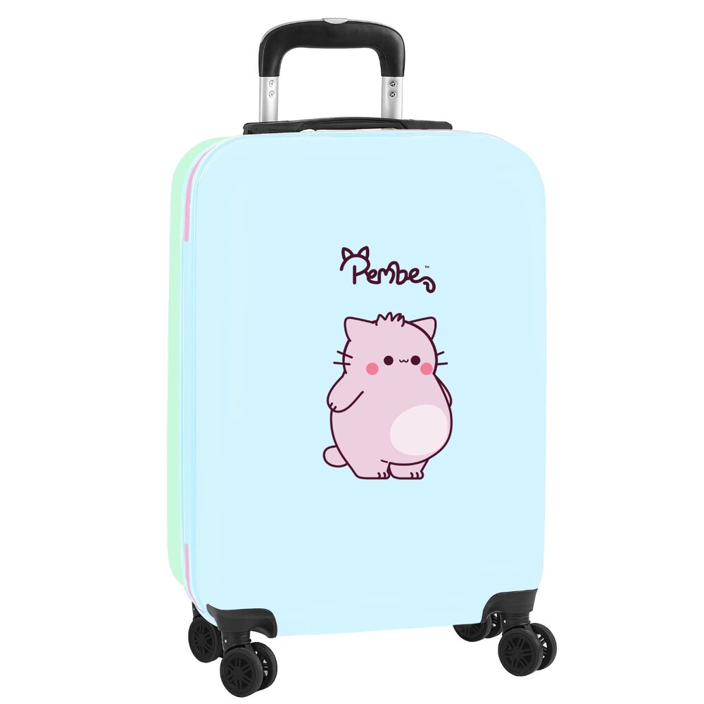 Pembe The Pink Cat ABS trolley suitcase 55cm