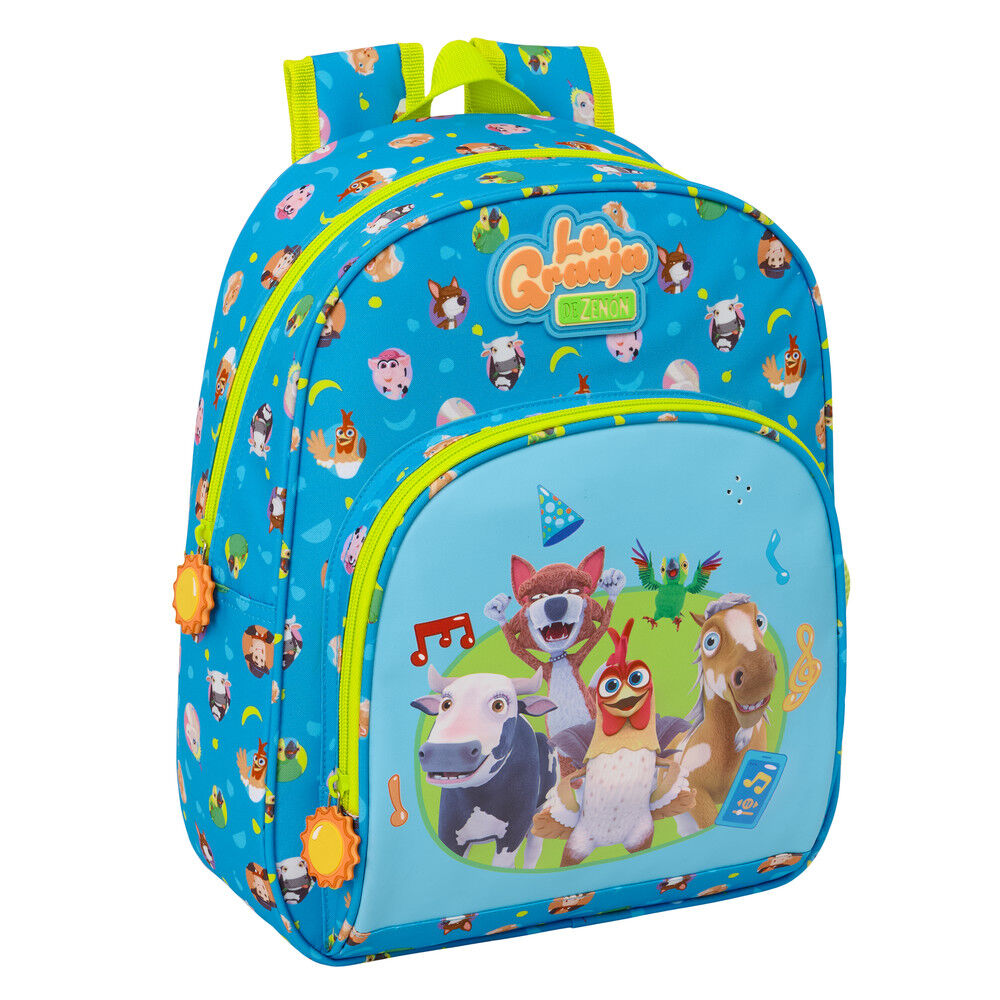 La Granja de Zenon backpack with music 34cm