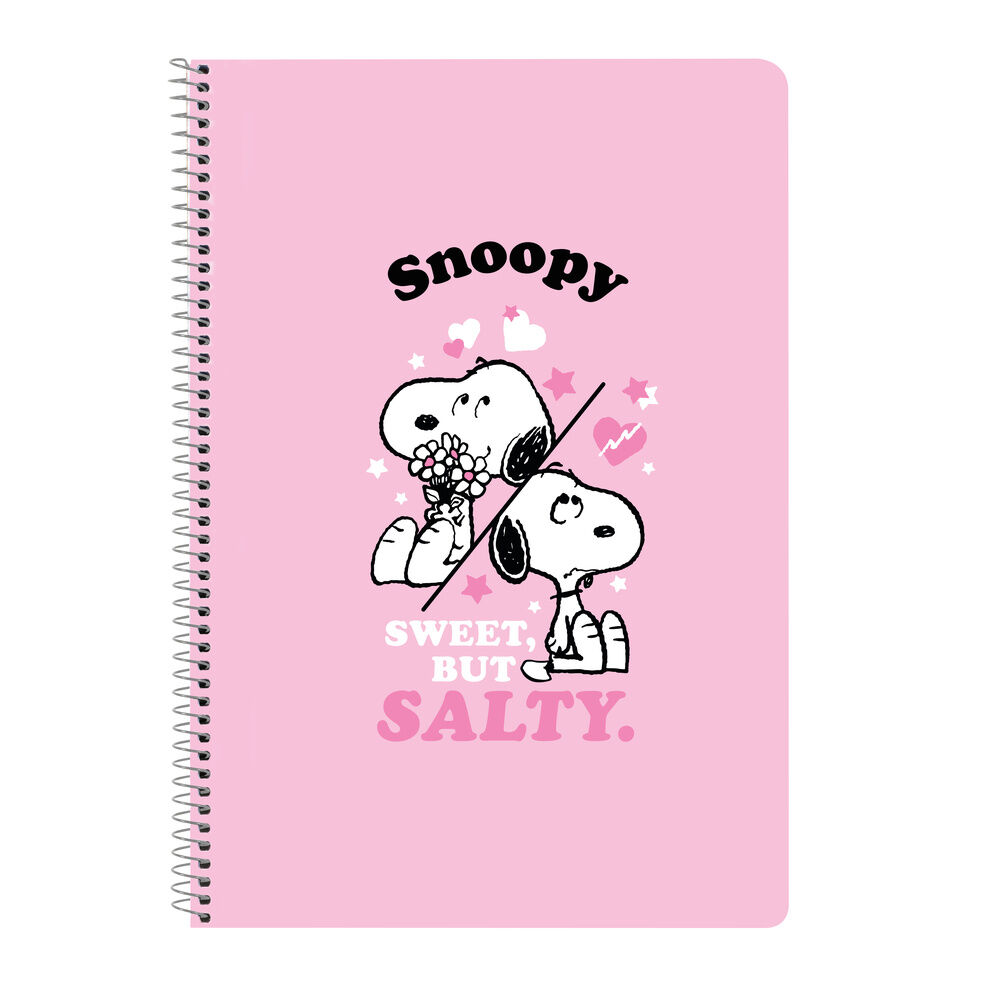 Snoopy A4 notebook