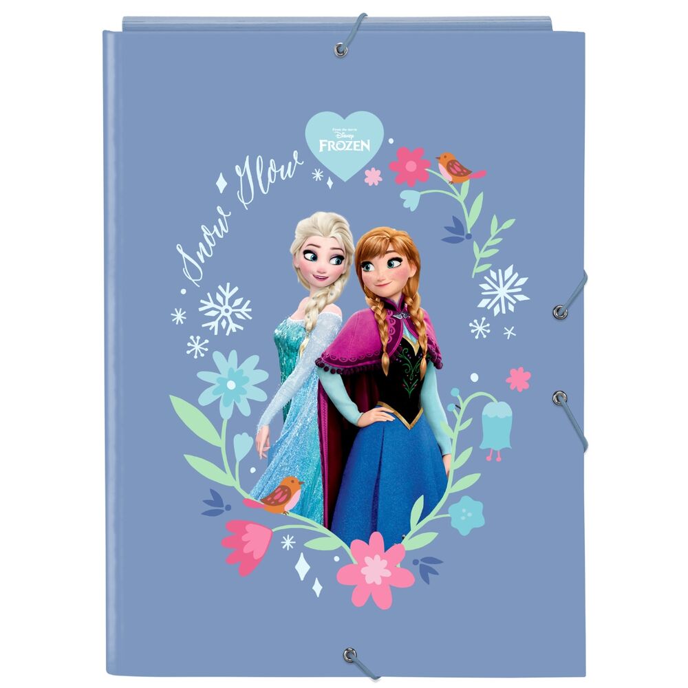 Disney Frozen A4 cardboard binder with flaps