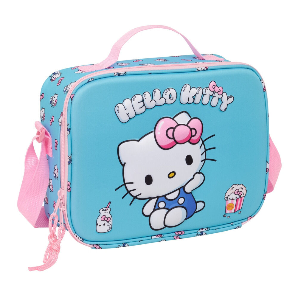 Hello Kitty 3D thermal lunch bag