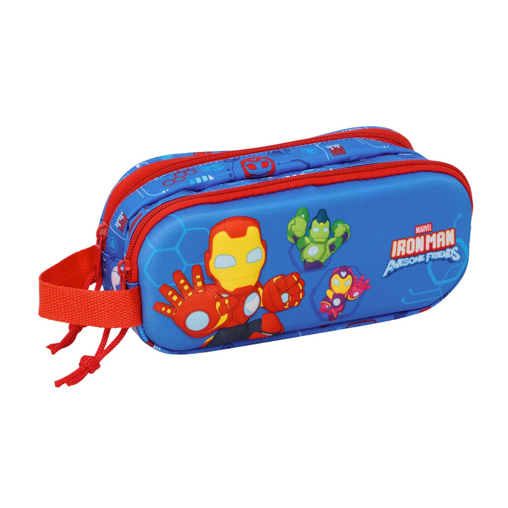 Marvel Iron Man 3D double pencil case