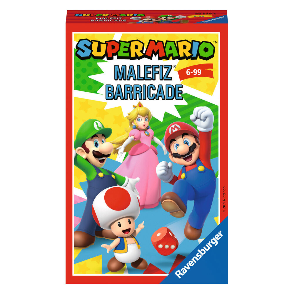 Super Mario Malefiz Barricade travel game