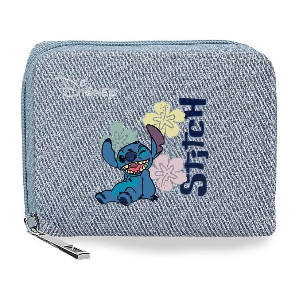 Disney Stitch Tiki purse denim