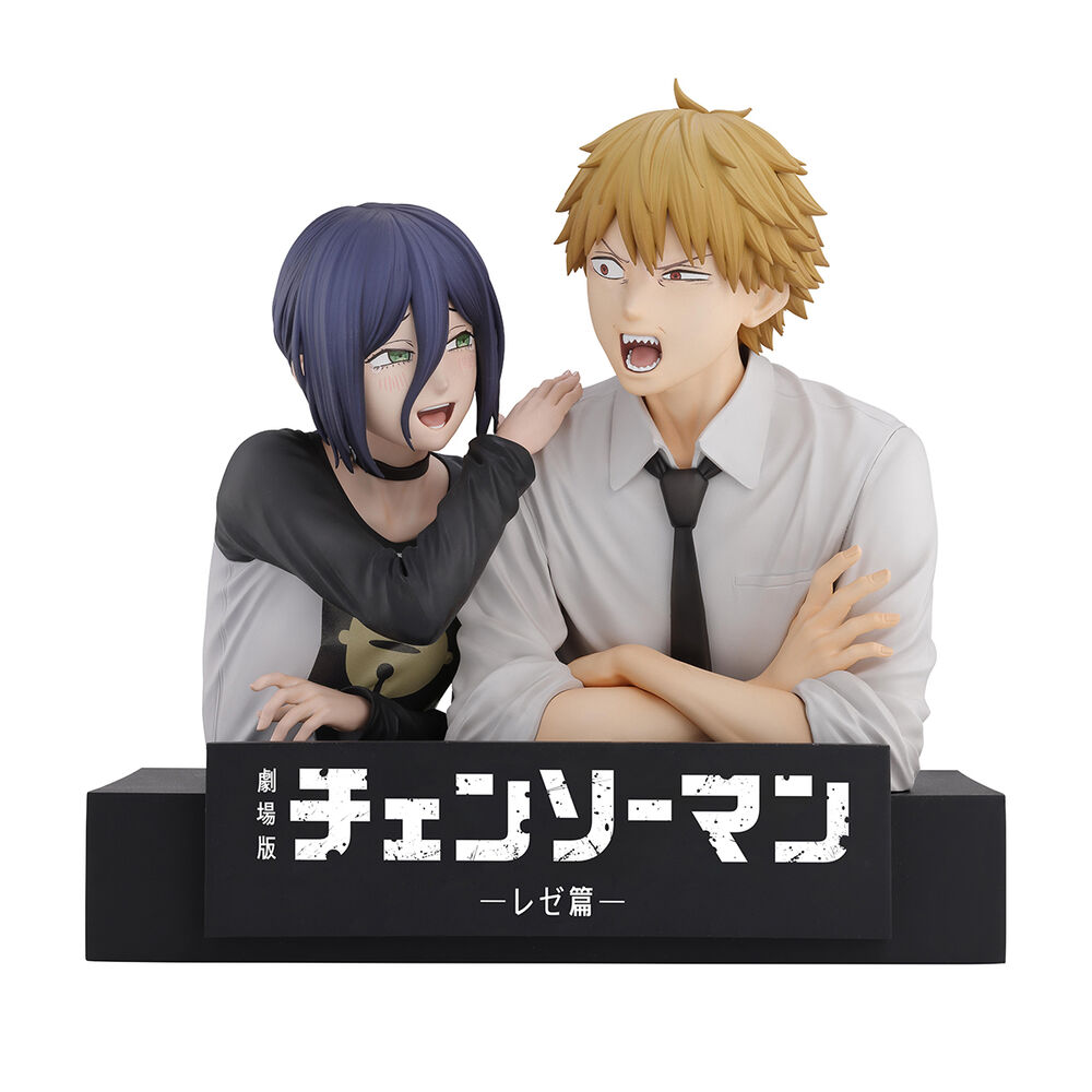 Chainsawman The Movie Second Denji & Reze Ichibansho figure 12cm