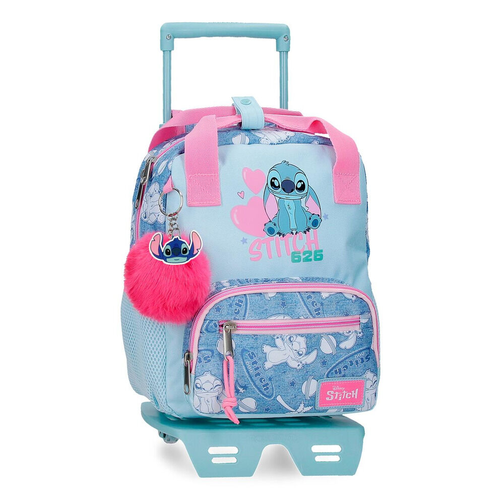 Disney Stitch Hearts trolley 28cm