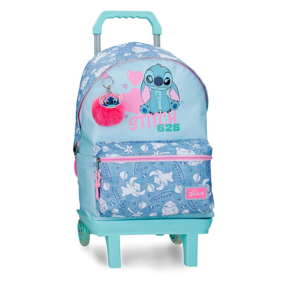 Disney Stitch Hearts trolley 44cm