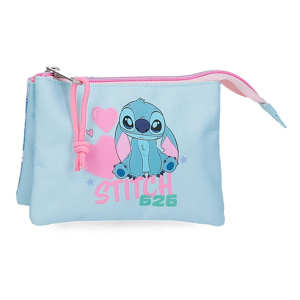 Disney Stitch Hearts vanity case