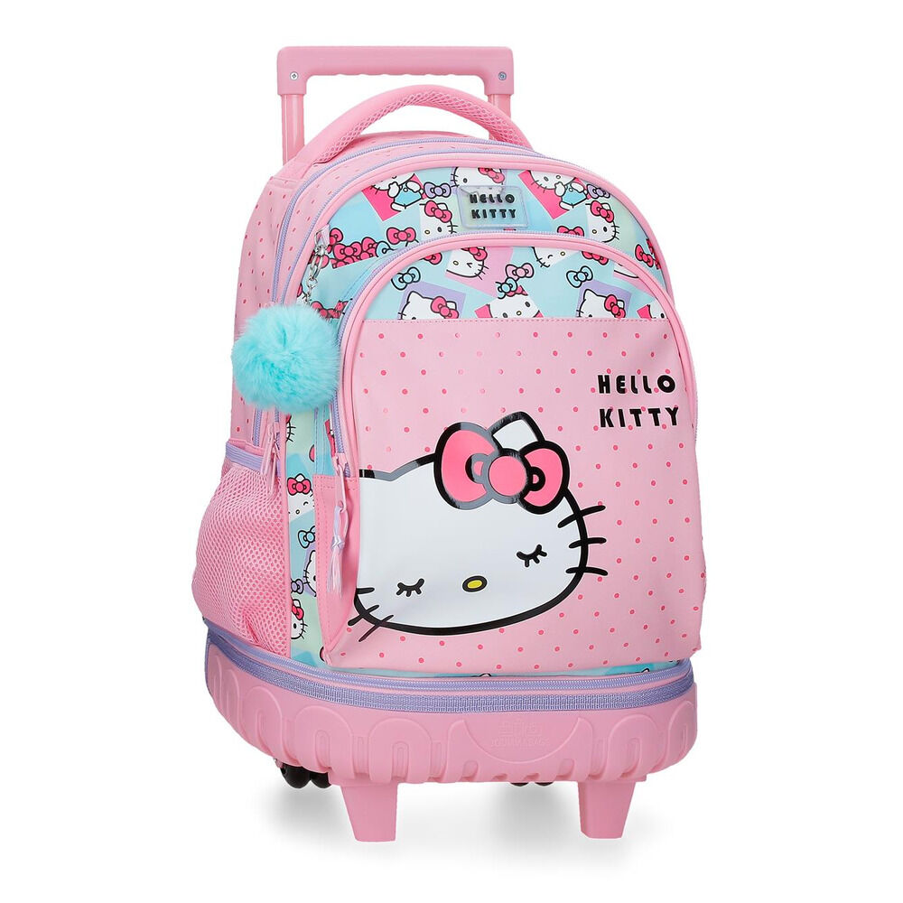 Hello Kitty Bows extraible compact trolley 43cm