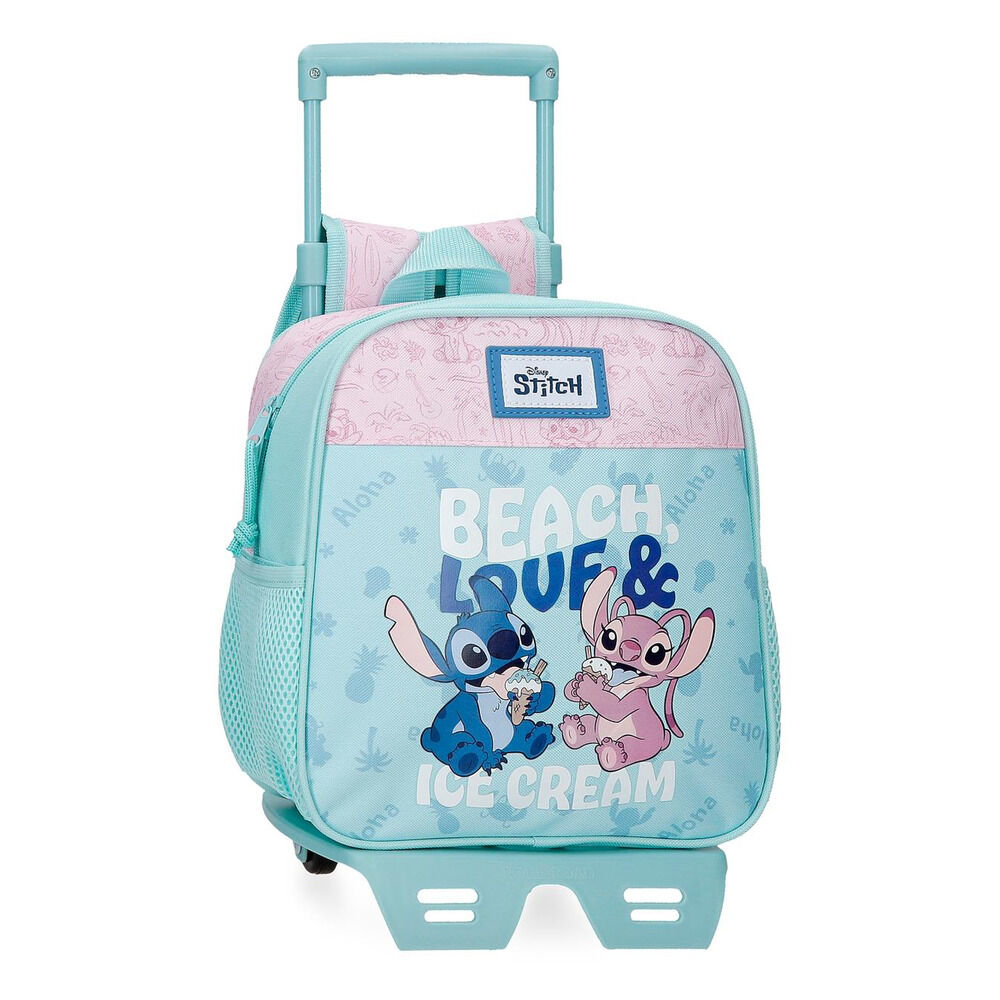 Disney Stitch Beach & Love trolley 25cm