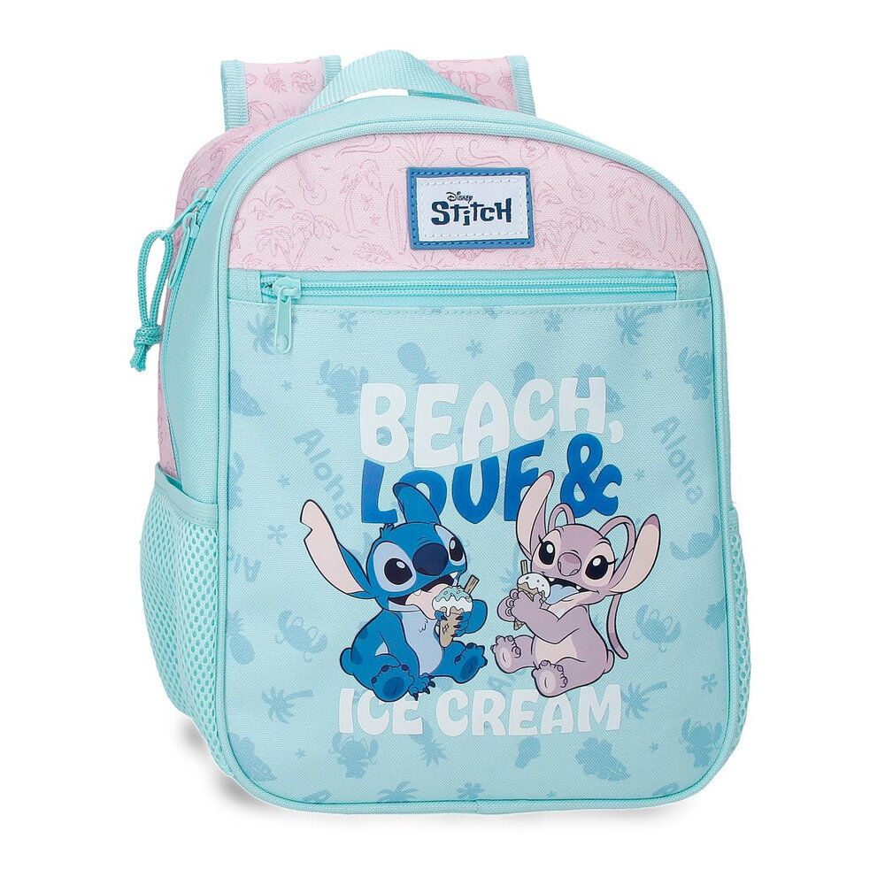 Disney Stitch Beach & Love adaptable backpack 28cm