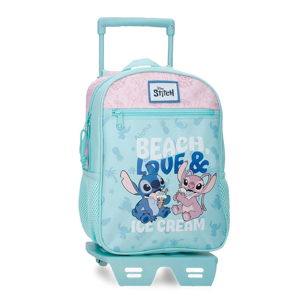 Disney Stitch Beach & Love trolley 28cm