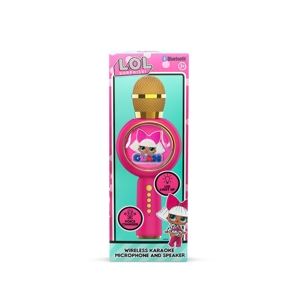 L.O.L. Surprise Glam Speaker microphone LED