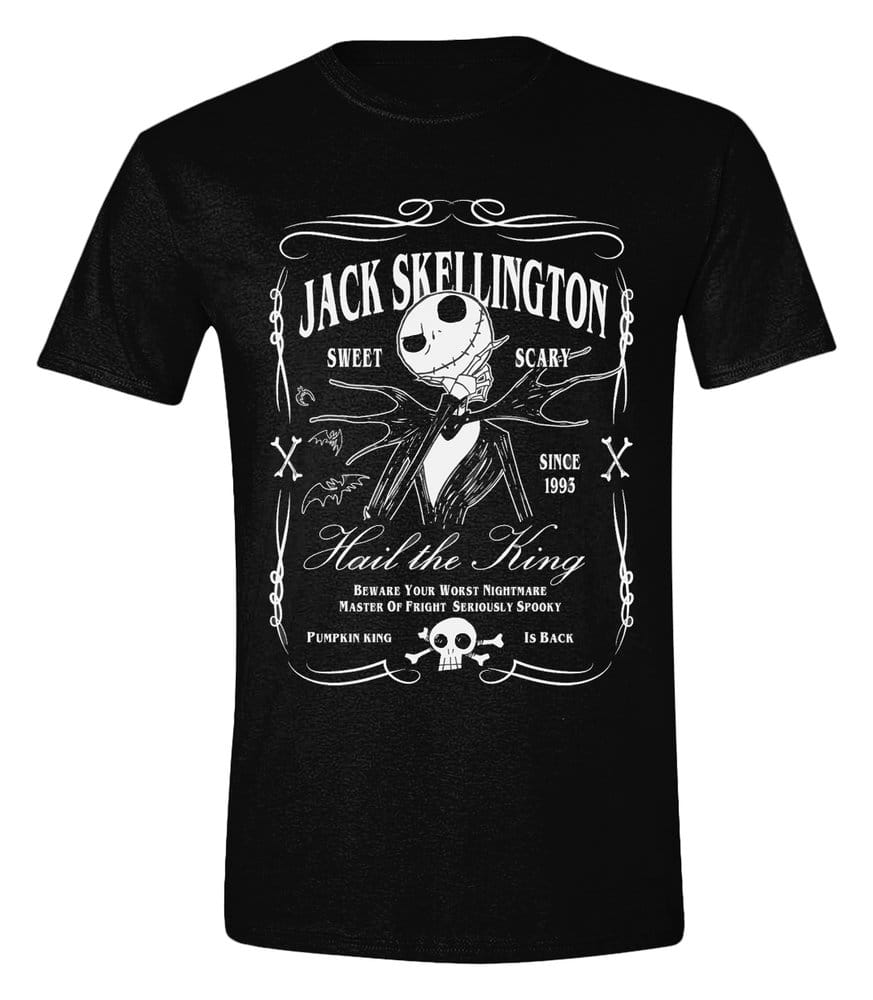 Disney The Nightmare Before Christmas T-Shirt Jack Skellington Label Size L