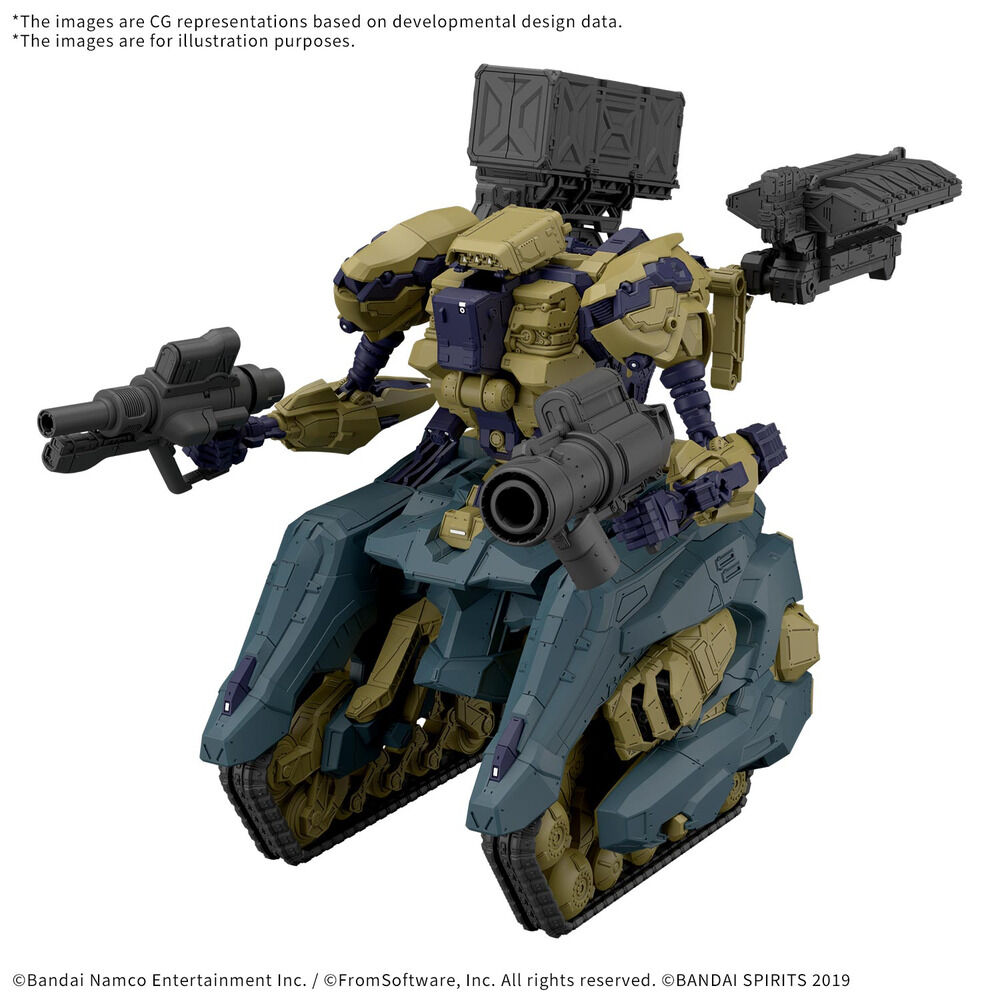30 Minutes Missions Armored Core VI Wrecker Circus RaD CC3000 model kit