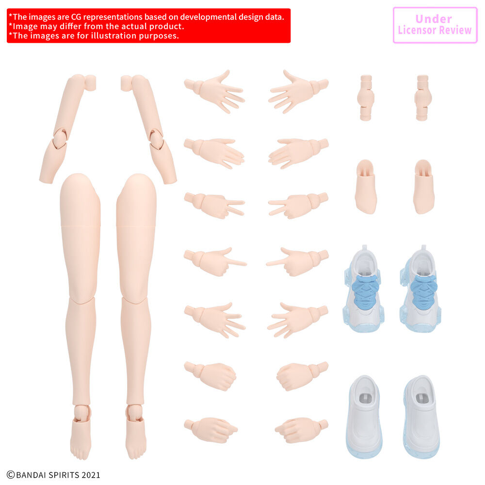 30 Minutes Sisters Option Body Parts Arms & Legs Straight Color A