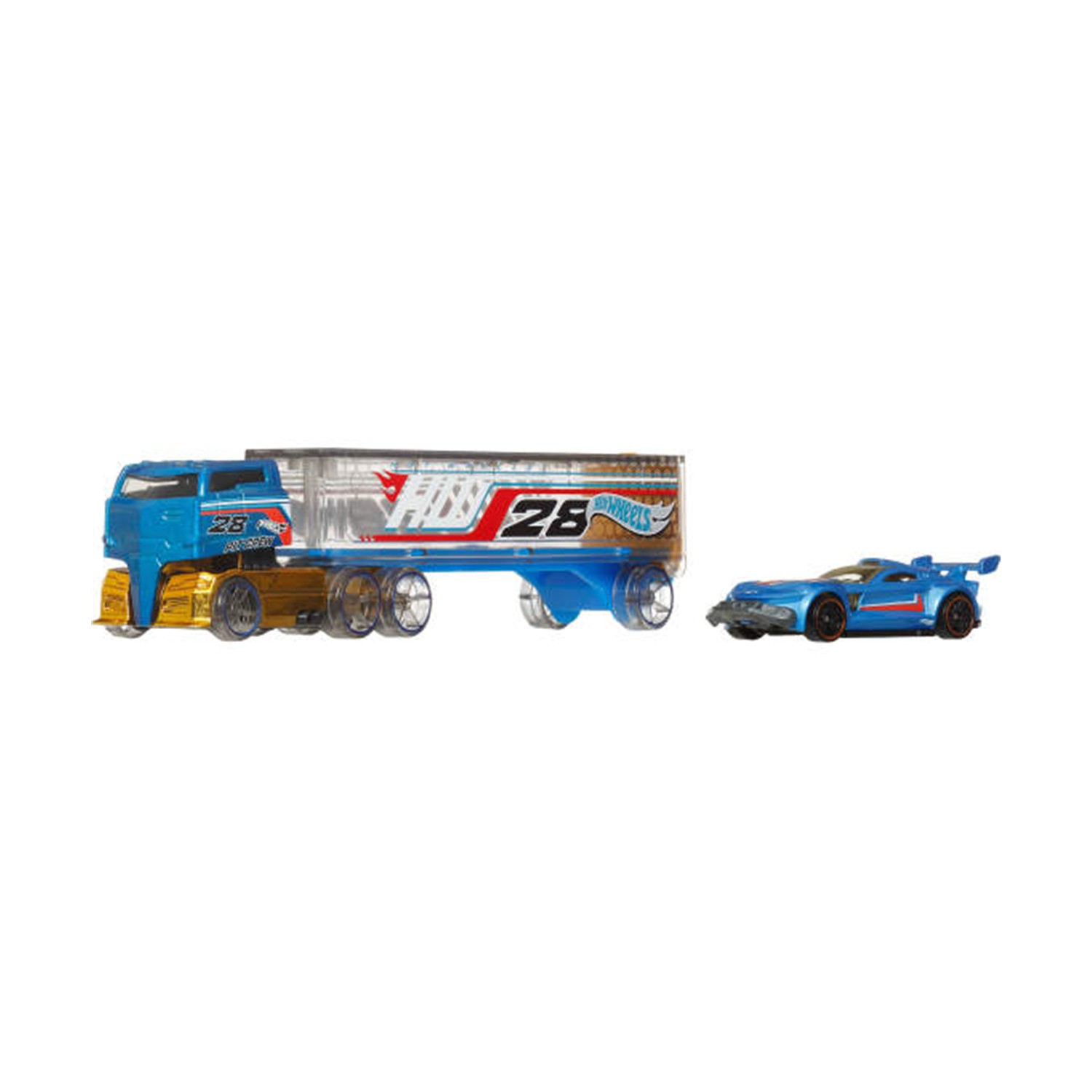 Mattel Hot Wheels Super Rigs - Rig Dog (BDW55)