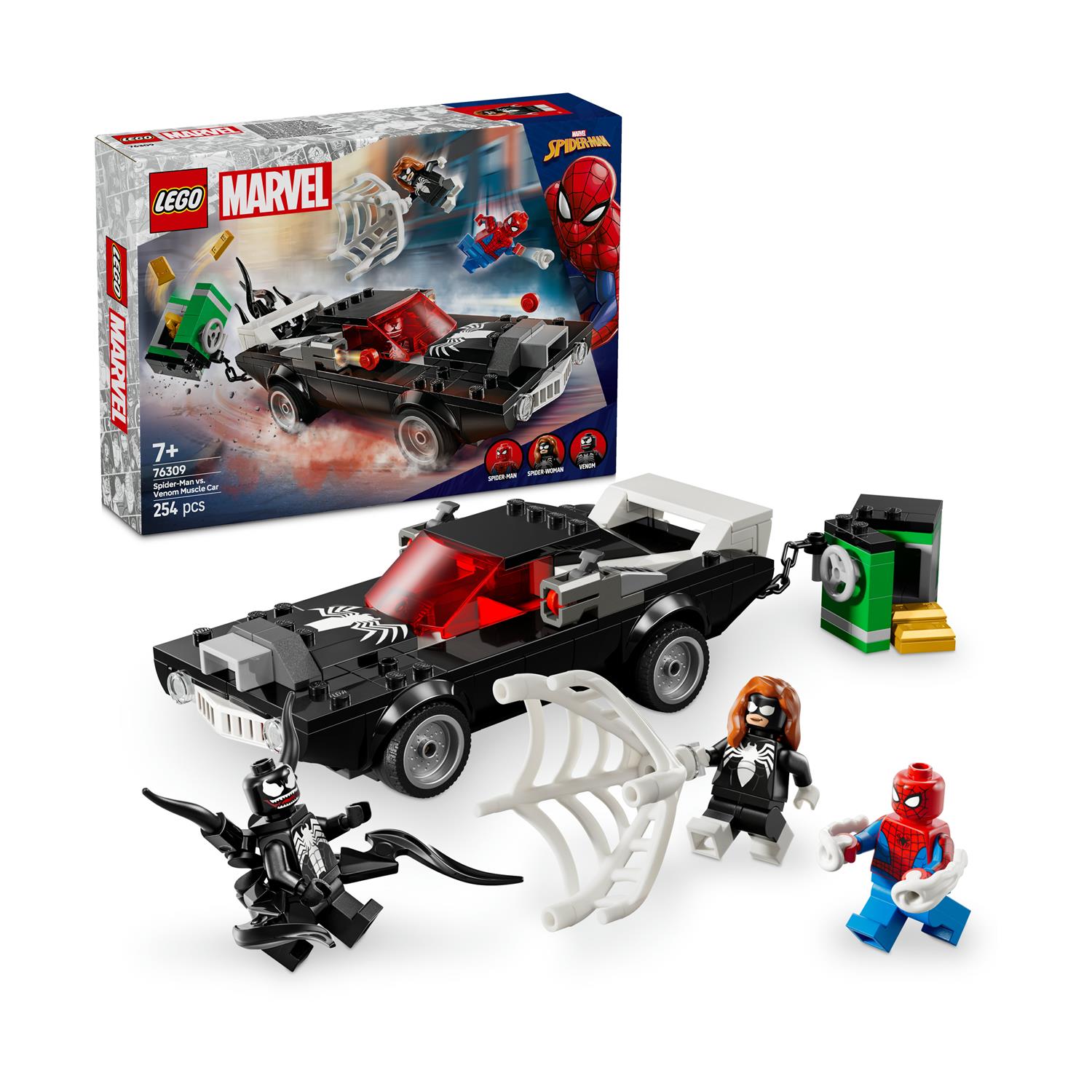 LEGO Marvel: Spider-Man vs. Venom Muscle Car (76309)