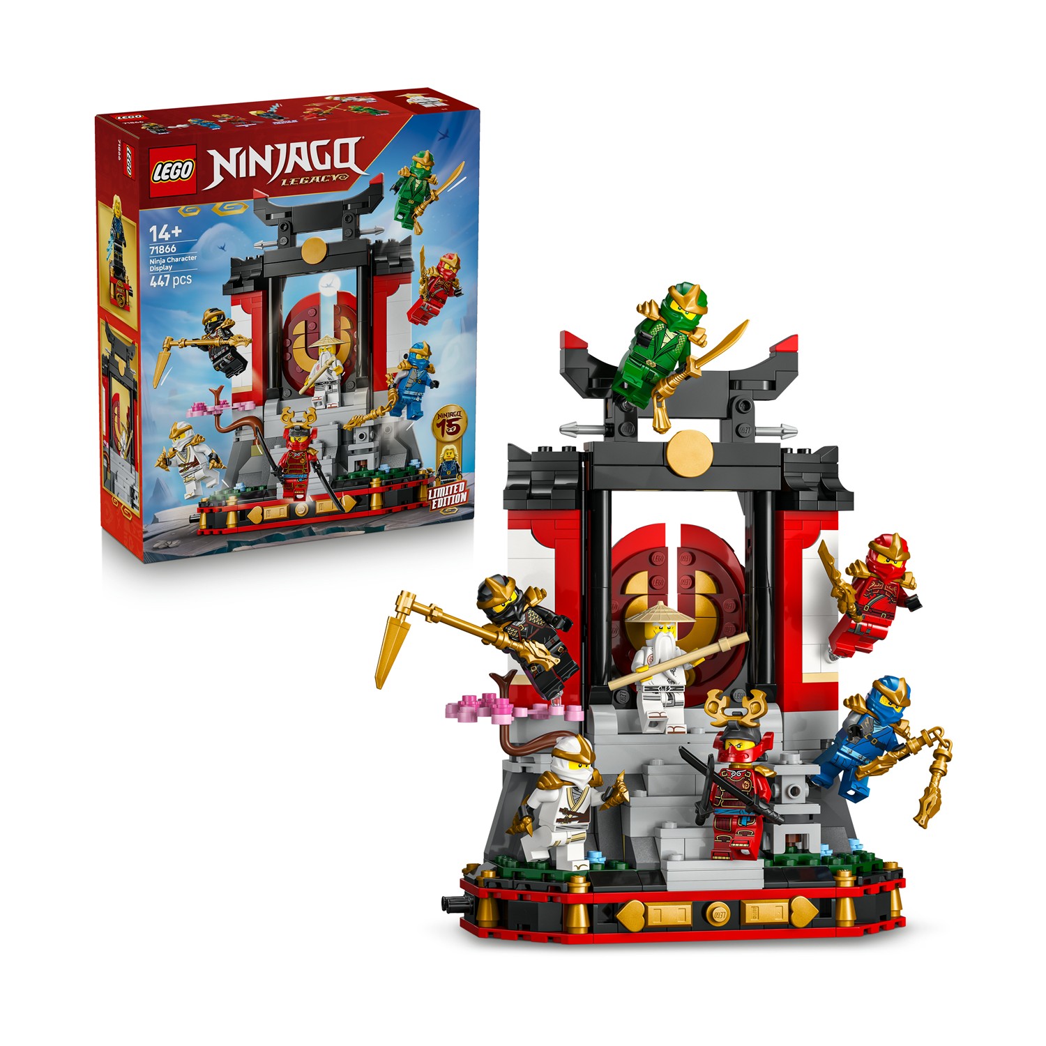 LEGO NINJAGO : Ninja Character Display 15th Anniversary (71866)