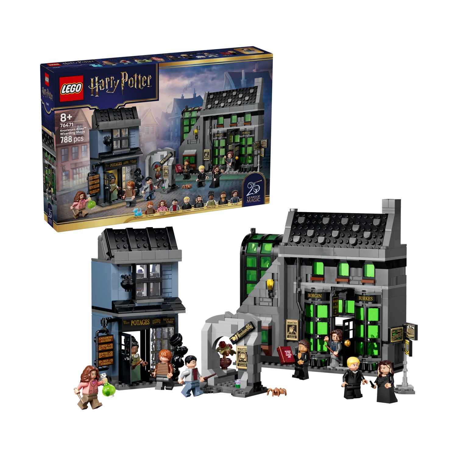 LEGO Harry Potter: Knockturn Alley Wizarding Shops (76471)
