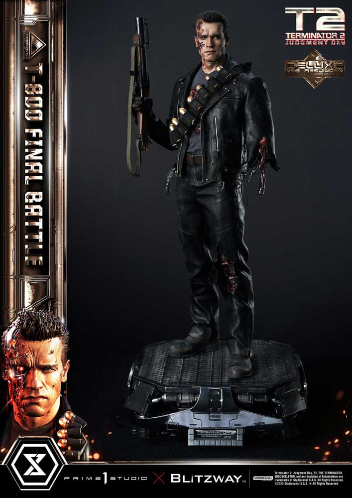Terminator 2 Museum Masterline Series Statue 1/3 T-800 Final