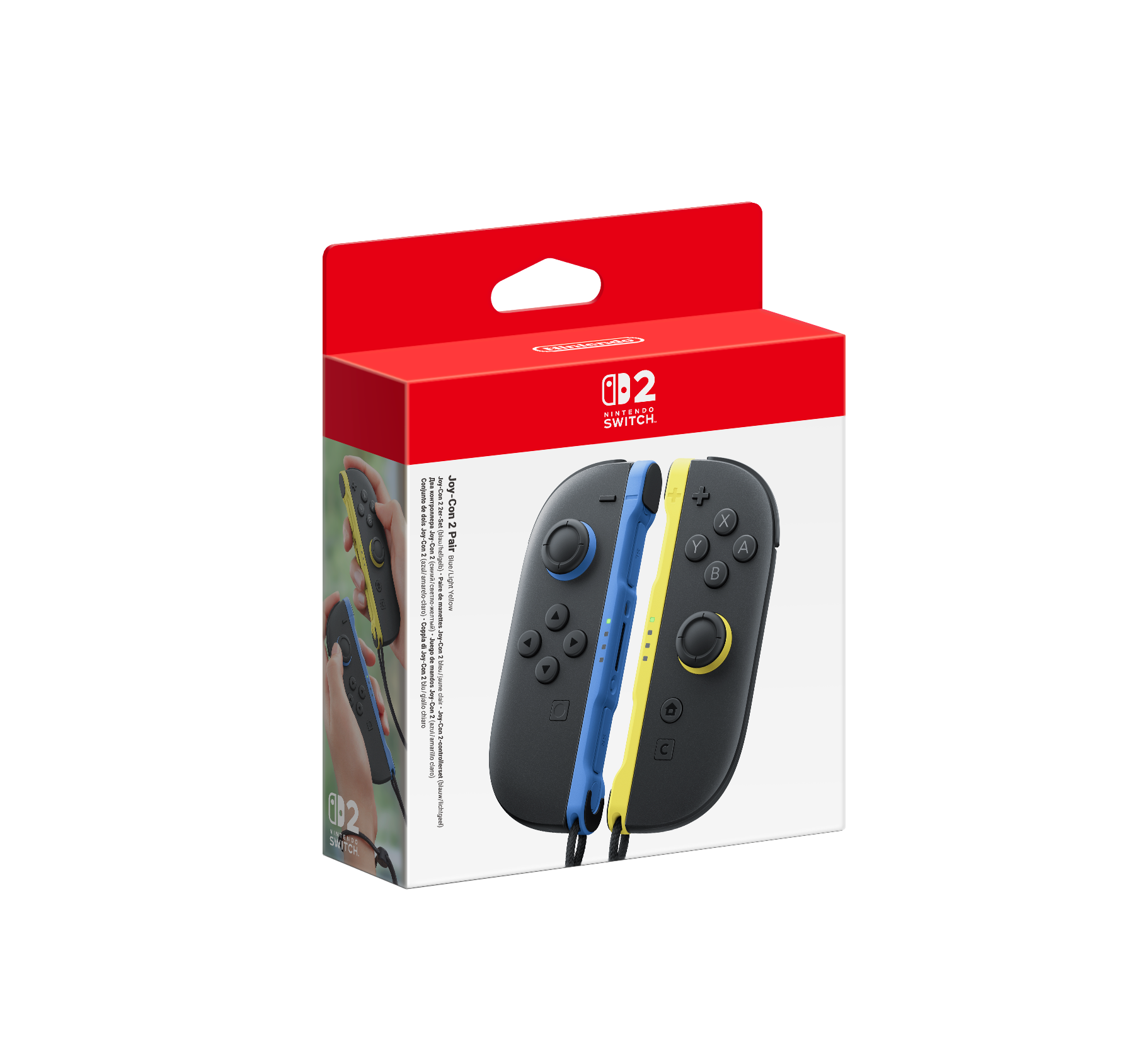 NS2 Joy-Con Pair Blue/Light Yellow