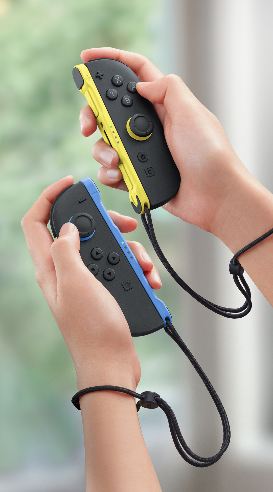 NS2 Joy-Con Pair Blue/Light Yellow - Image 4