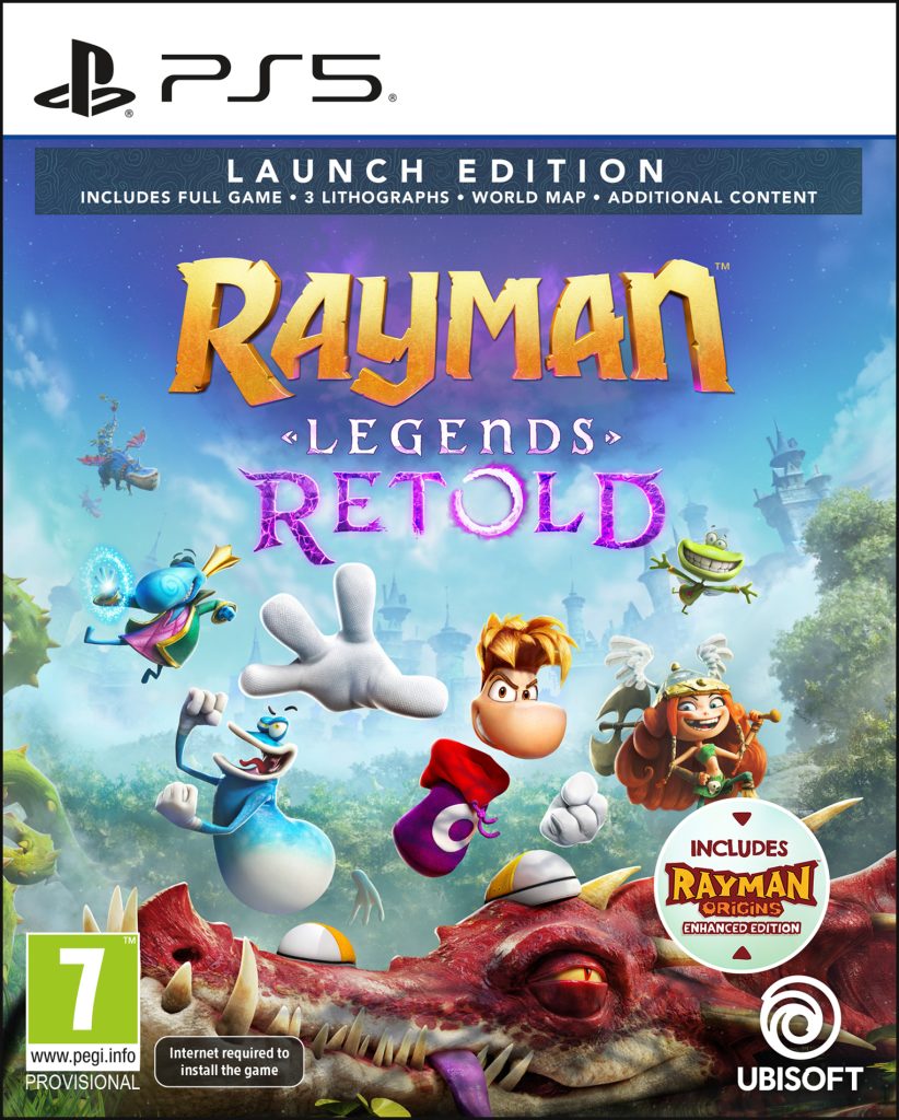 PS5 Rayman Legends Retold Launch Edition