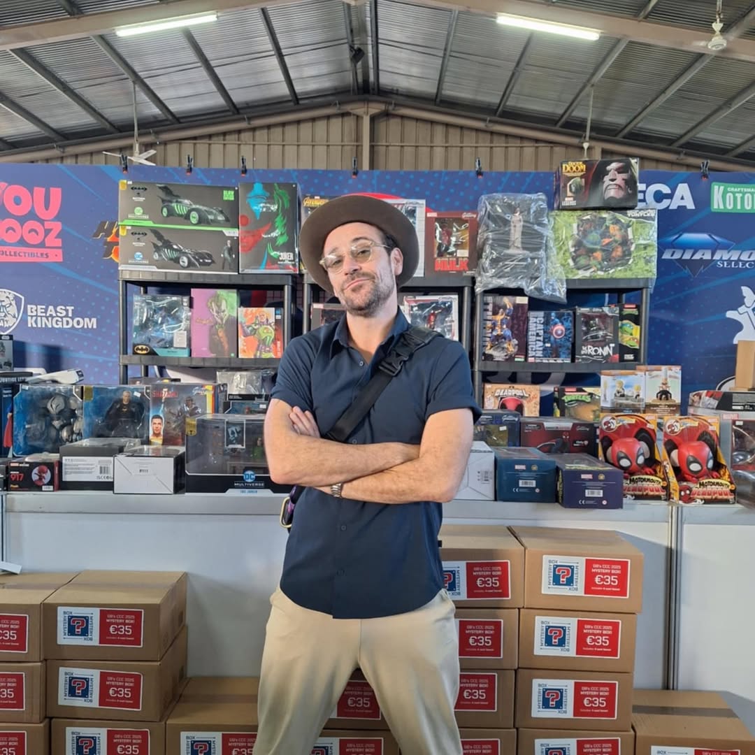 Matt Ryan at the Gamers' Boulevard booth