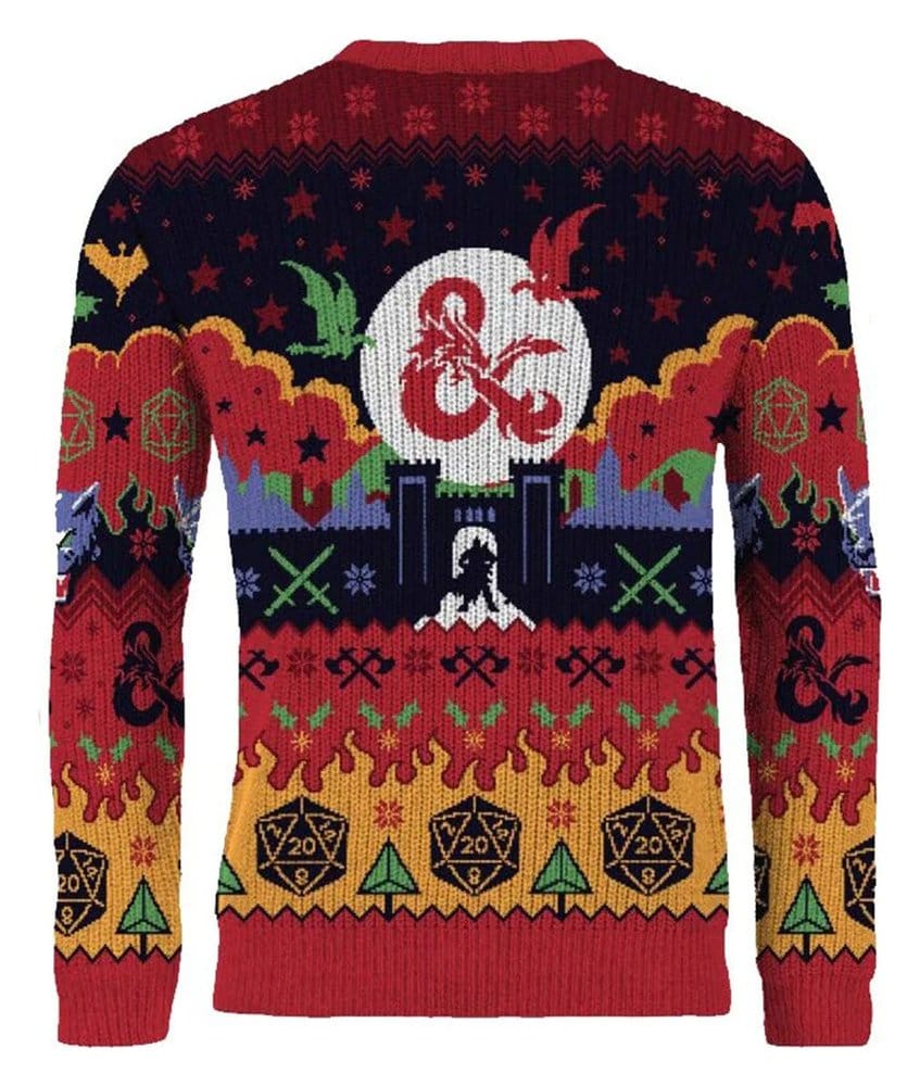 Dungeons & Dragons Christmas Sweater Size XS