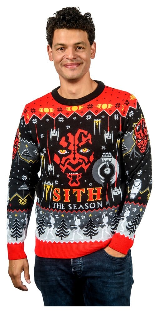 Star Wars Christmas Sweater Sith Size S