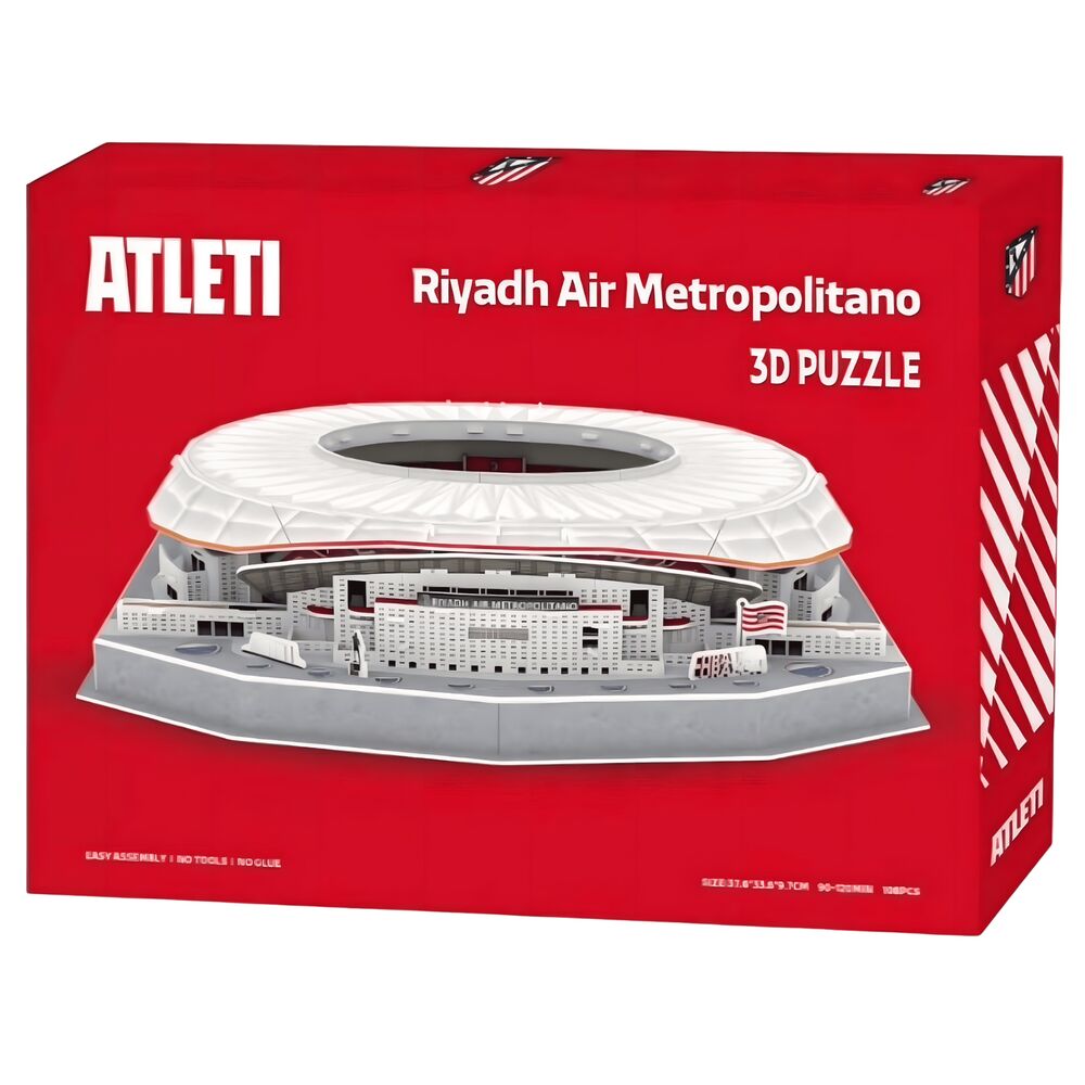 Atletico de Madrid Riyadh Metropolitano 3D Stadium puzzle