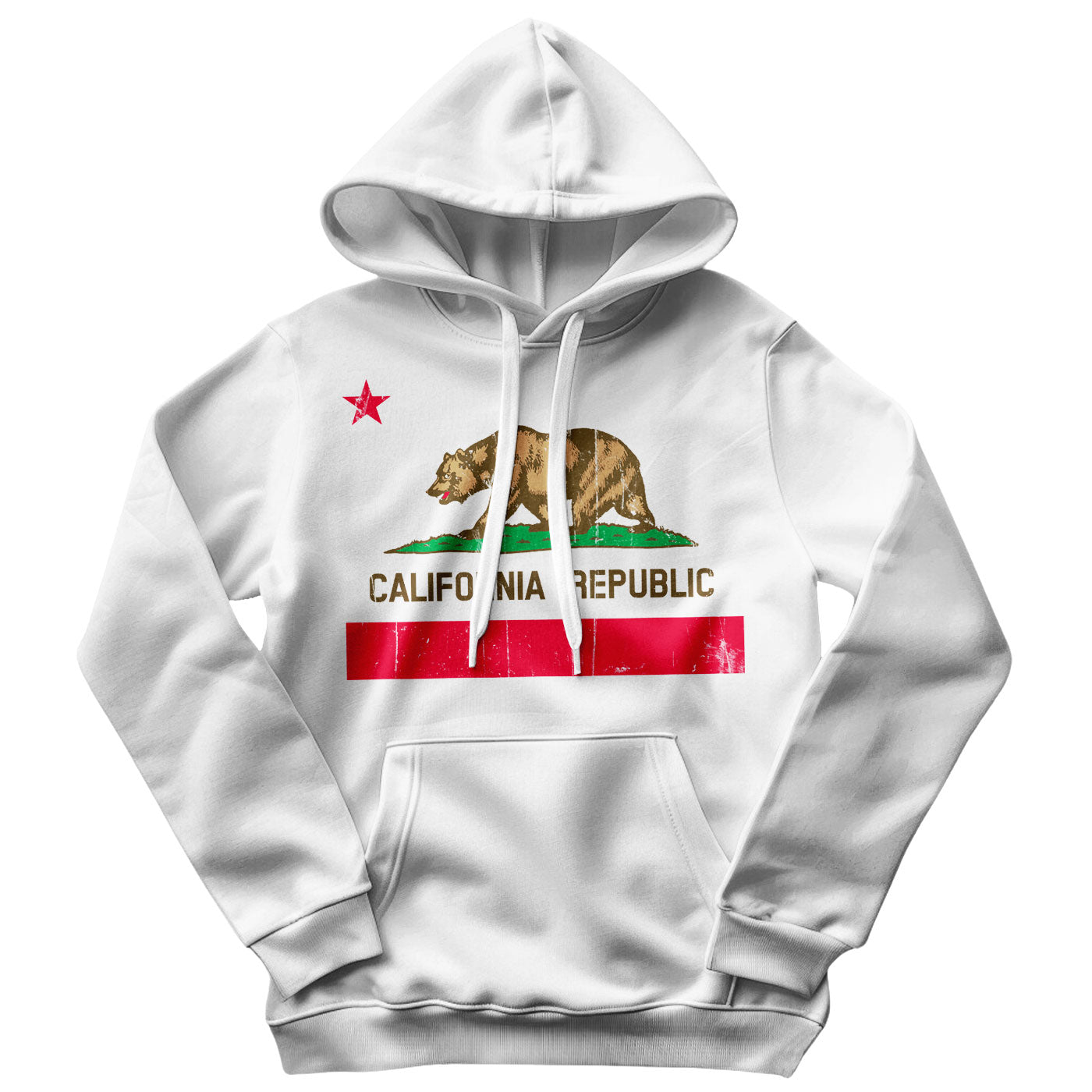 California Republic Flag Girly Tee