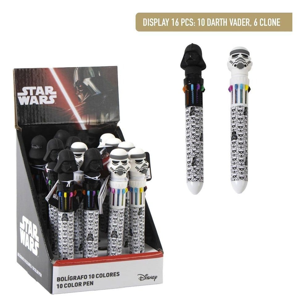 Star Wars Multicoloured ball pen Display (16)