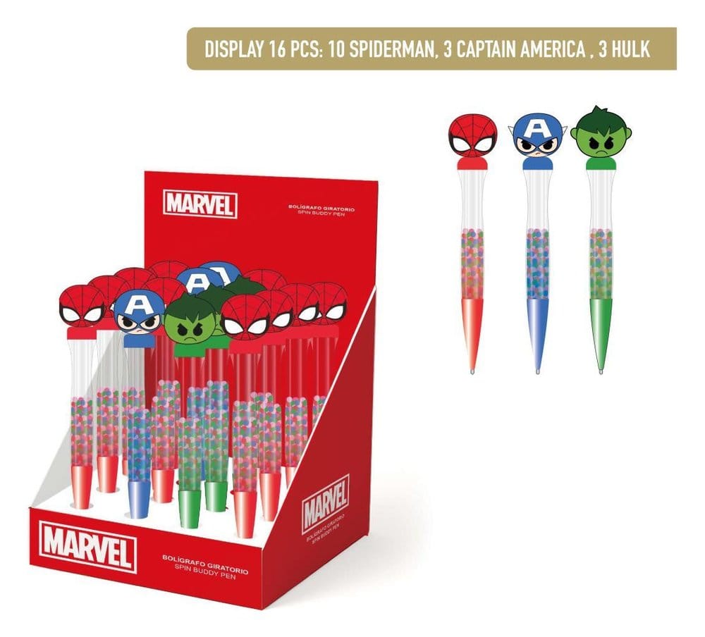 Marvel Rotary Pen Display (16)