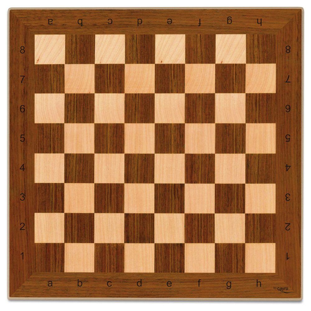 Chess wooden board