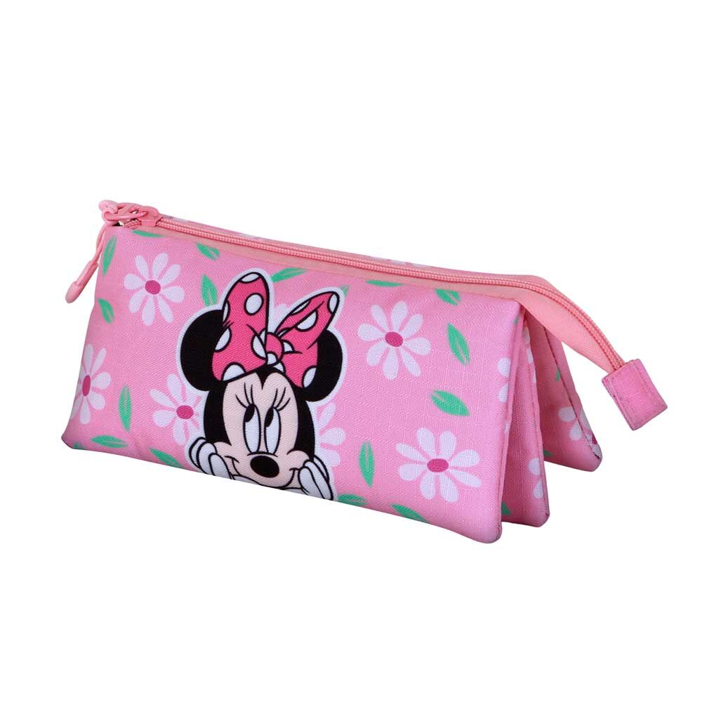 Disney Minnie Blooming triple pencil case