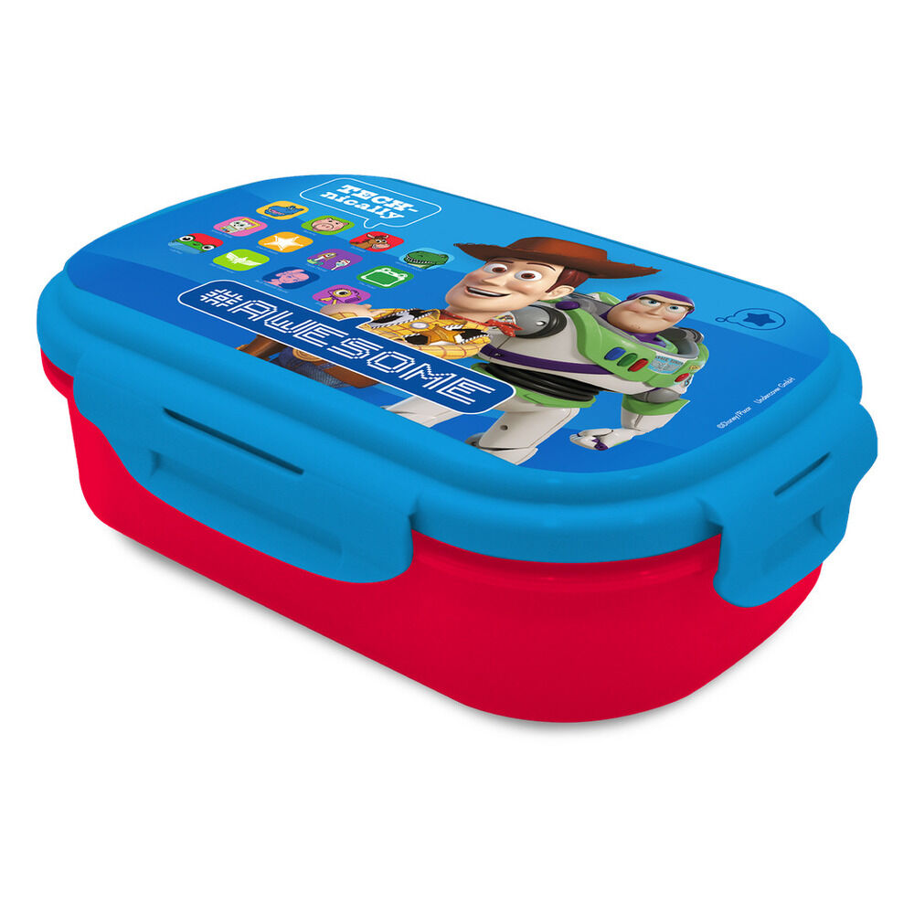 Disney Pixar Toy Story lunch box with cutlery