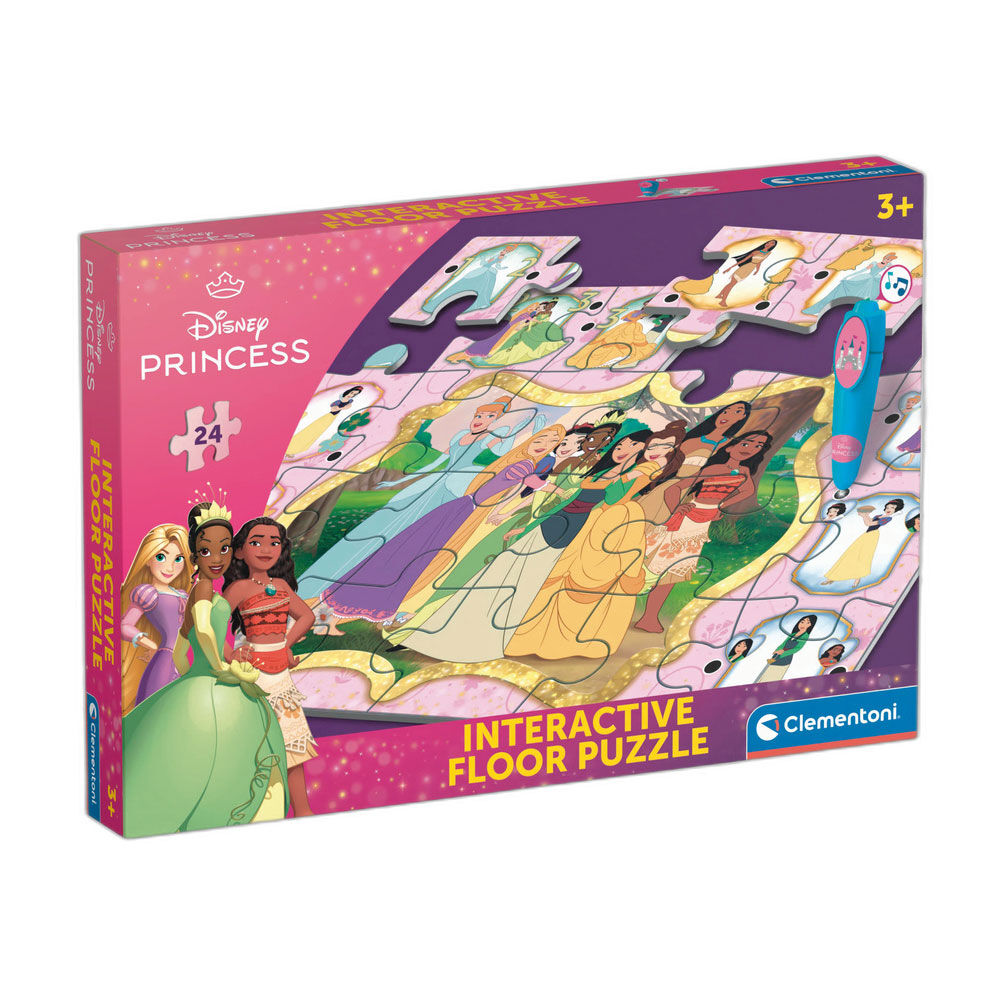 Disney Princess Interactive Floor Puzzle 24pcs