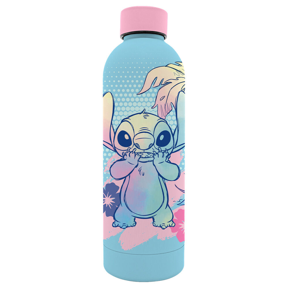 Disney Stitch stainless steel soft touch water bottle 500ml