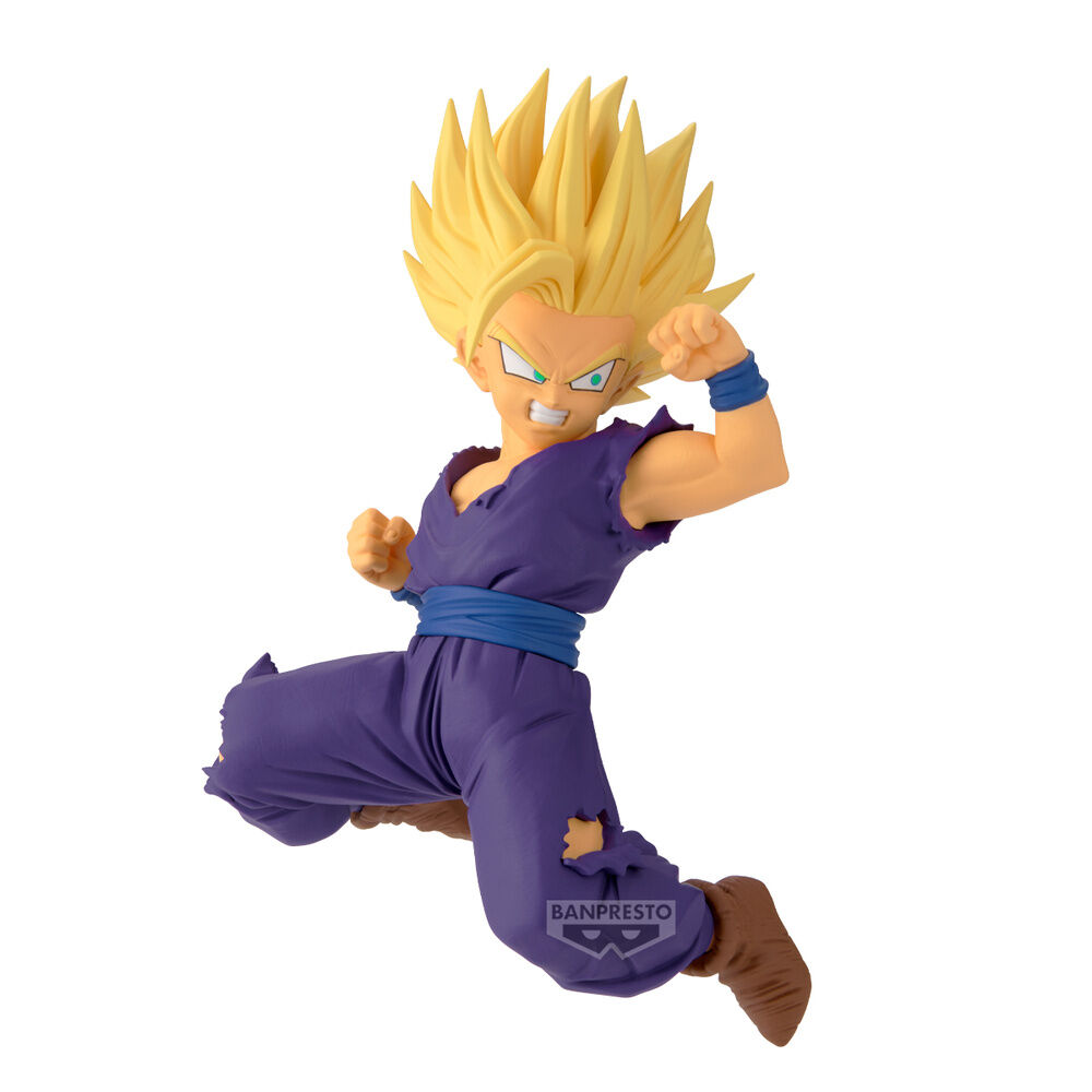 Dragon Ball Z Match Makers Super Saiyan 2 Son Gohan VS Cell Jr figure 15cm