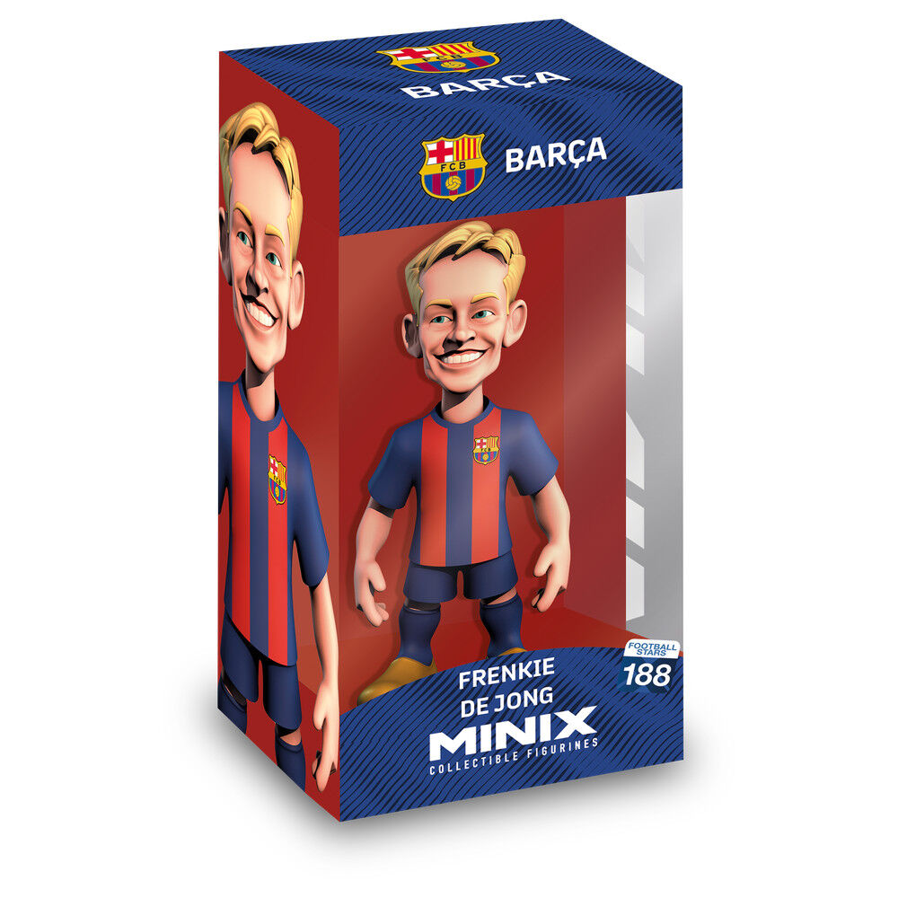 F.C. Barcelona F. De Jong  figure minix 12cm